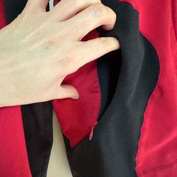 Adidas ClimaCool Zip Jacket, Red & Black, Medium - Picture 2 of 6